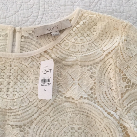 Loft lace top - Picture 3 of 4